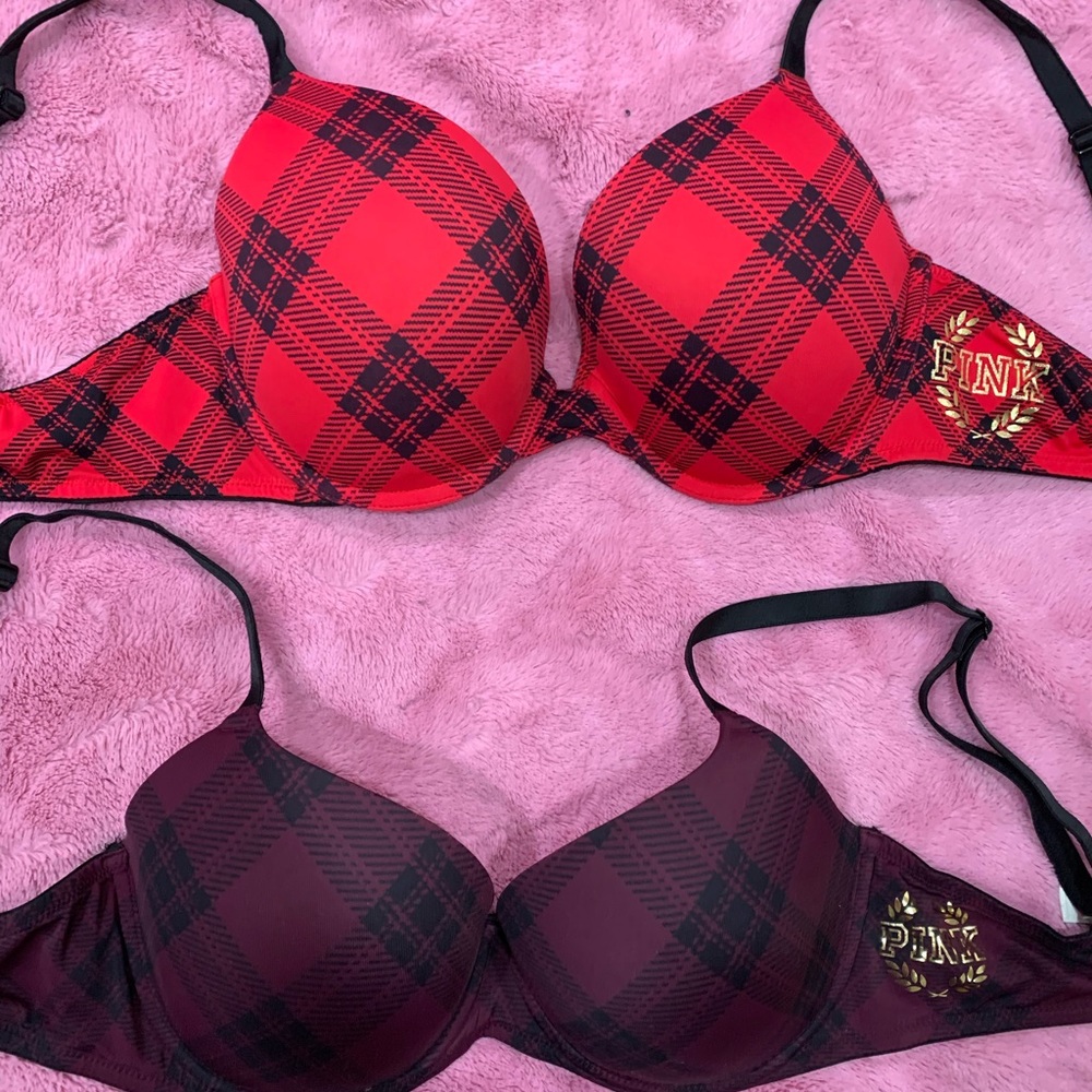 Victoria secret pink bras